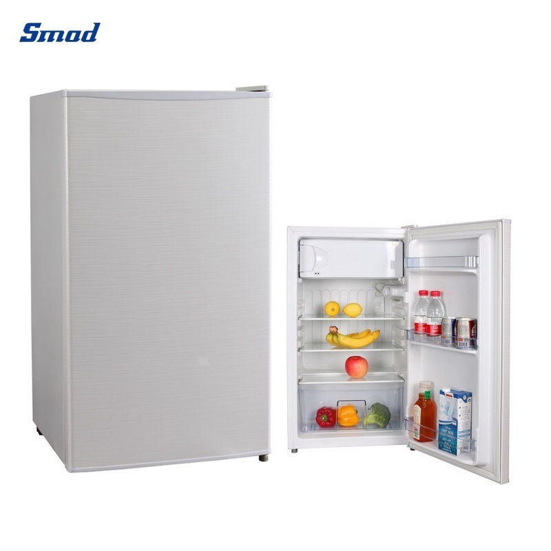 Smad 3.2 Cuft 91L Hotel Room One Door Cheap Compact Mini Bar Fridge Refrigerator