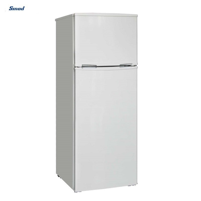 210L Home Refrigerator Top Freezer Double Door Refrigerator With Lock