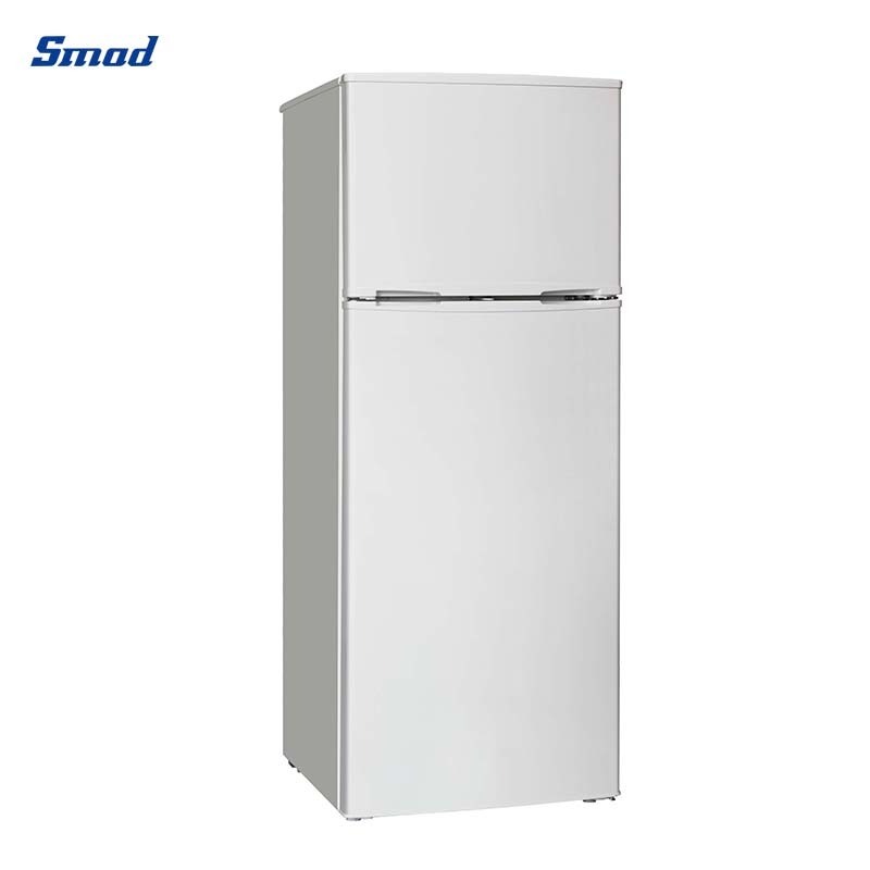 210L Home Refrigerator Top Freezer Double Door Refrigerator With Lock