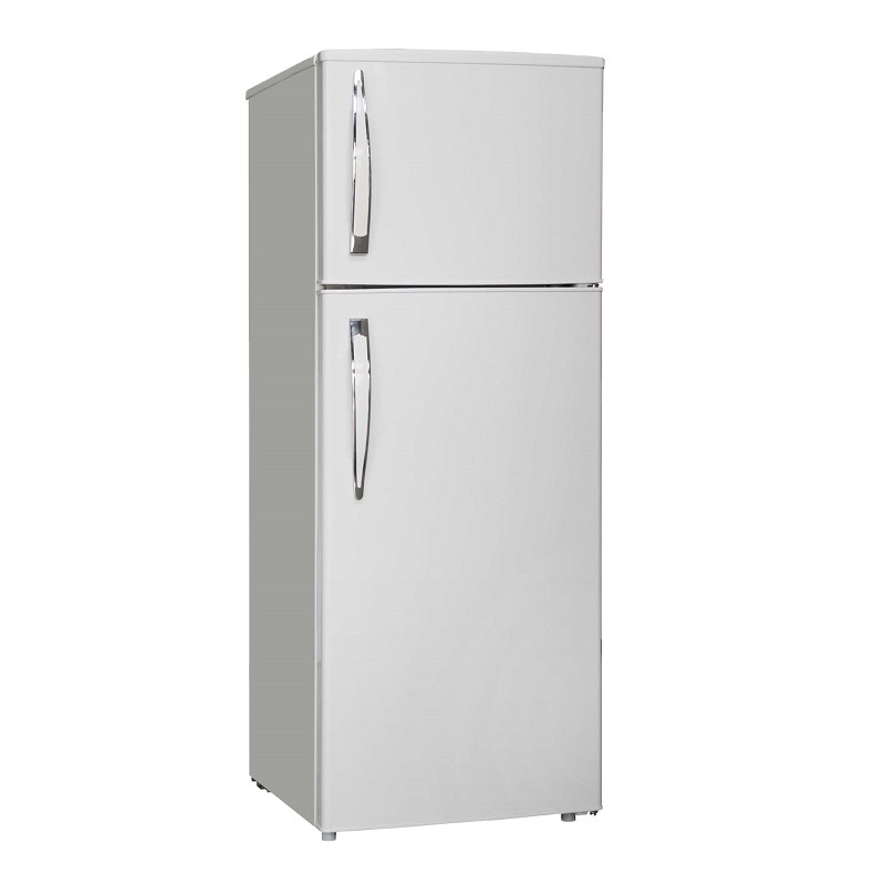 210L Home Refrigerator Top Freezer Double Door Refrigerator With Lock