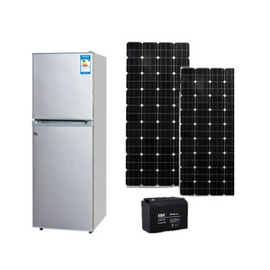 Smad  212L/ 260L Top Freezer 12V 24V DC Solar Powered  Refrigerator Fridge