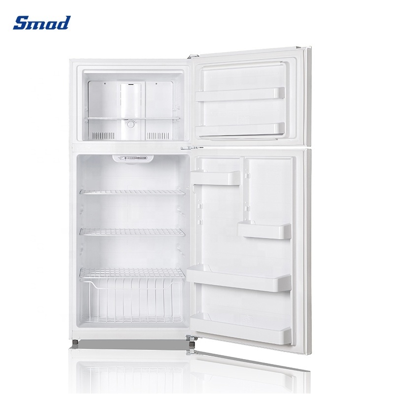 18/21Cu.ft Double Door Home Hotel Top Freezer Fridge Refrigerator For DDT-663WMU