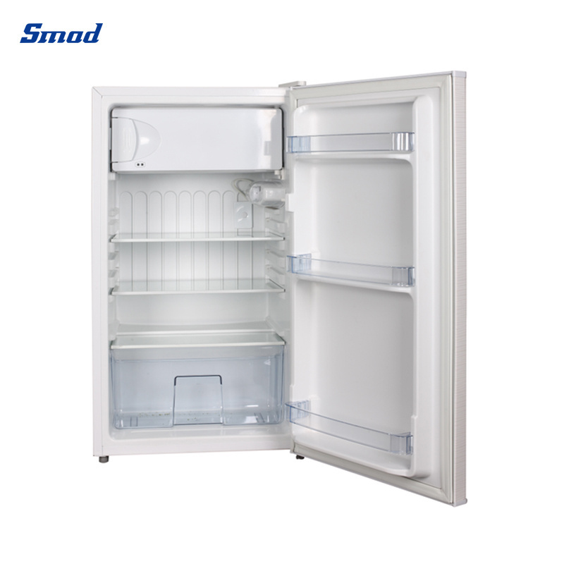 Smad 3.2 Cuft 91L Hotel Room One Door Cheap Compact Mini Bar Fridge Refrigerator