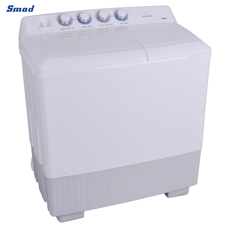 8-12KG Household Semi Auto Top loading Twin Tub Barrel Washing Machine