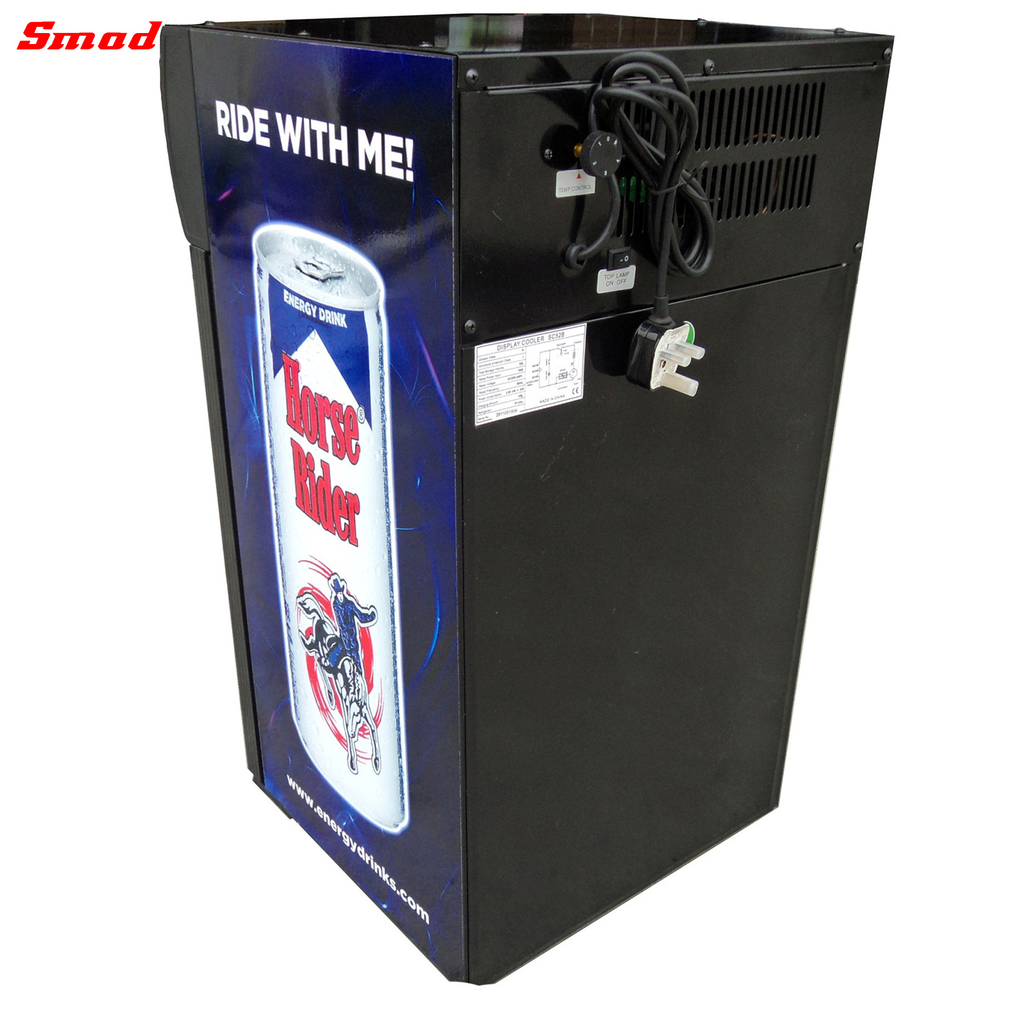 mini refrigerator, glass door fridge,energy drink fridge 40L