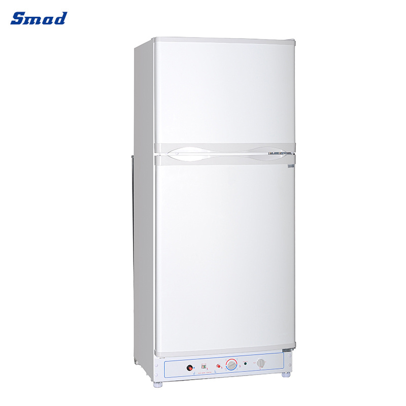 XCD185 Lpg/Propane/Kerosene Gas Fridge Absorption Double Door Refrigerator