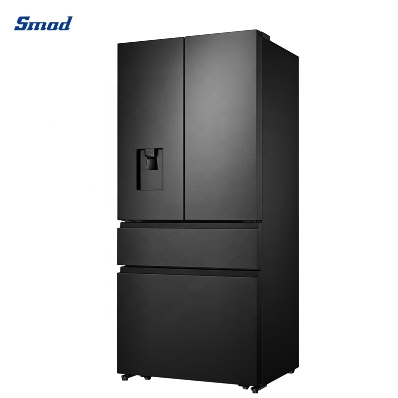 486L Black Frost Free French Door Fridge Refrigerator