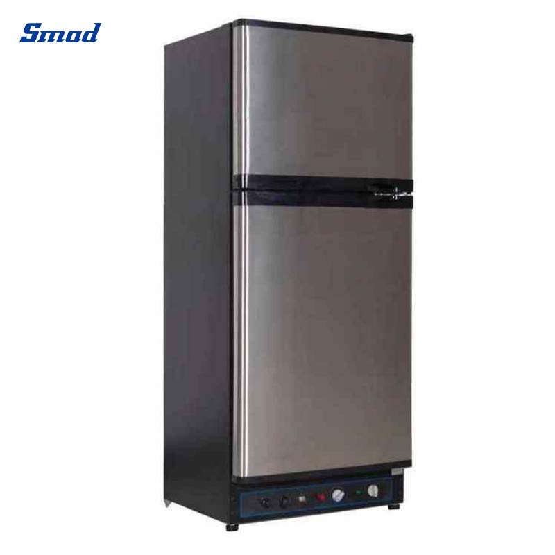 Manual Frost Lpg Gas And Electric Top Freezer Absorption Refrigerators