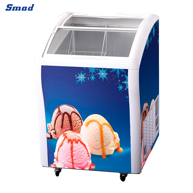 ice cream freezer glass top deep freezers sliding glass door fridges