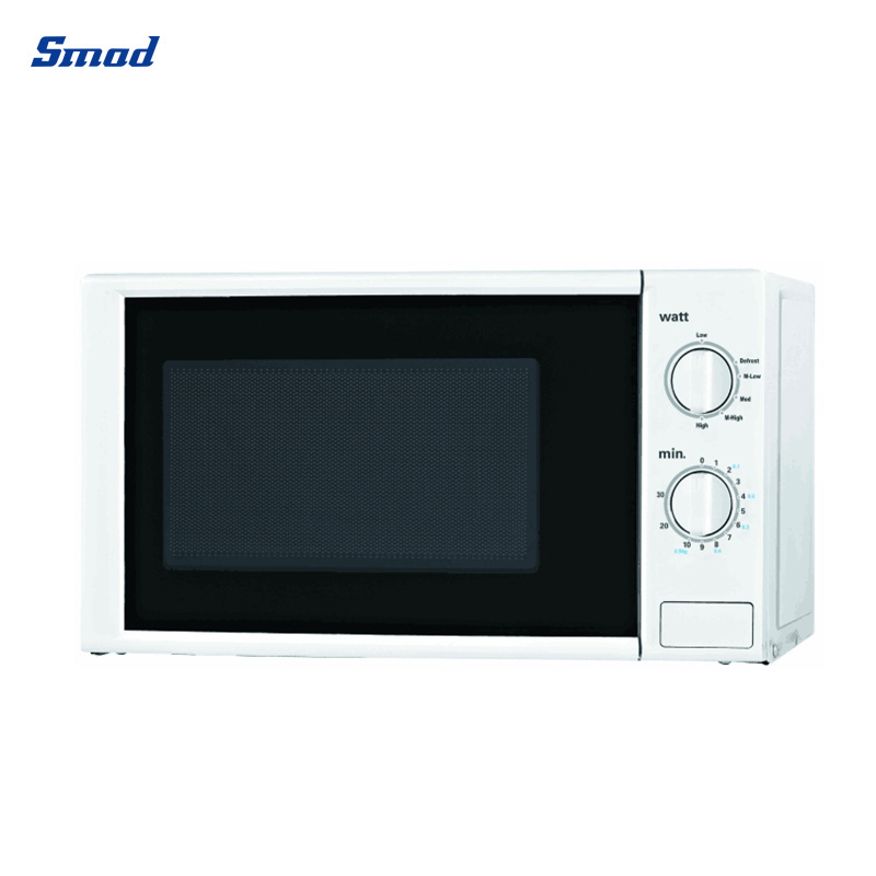 20L Desktop Portable Mechanical Type Turntable Microwave Oven