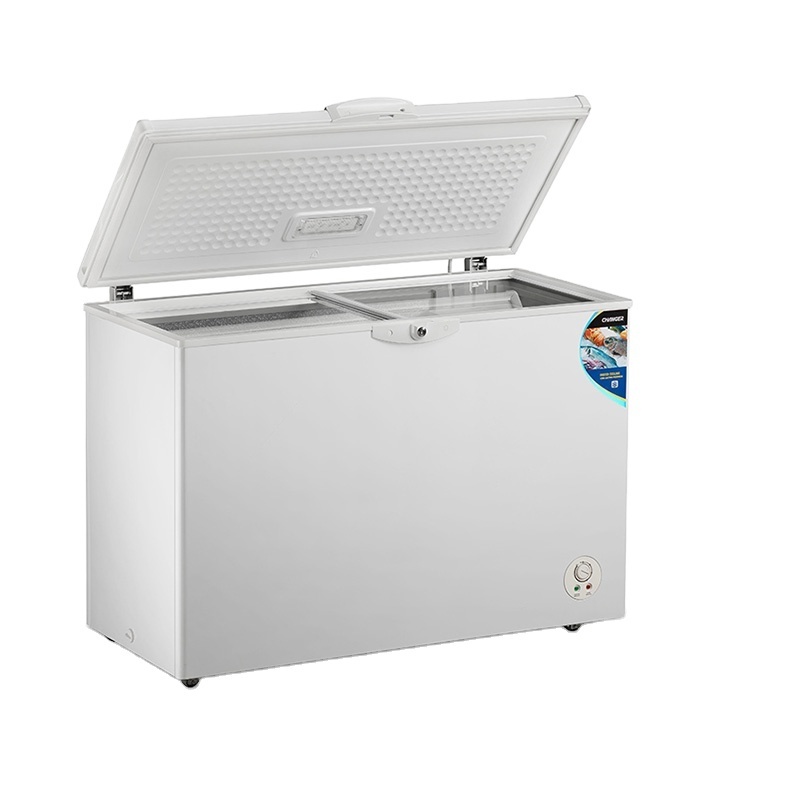 350L Wholesale Deep Chest Loading Single Door Supermarket Freezer