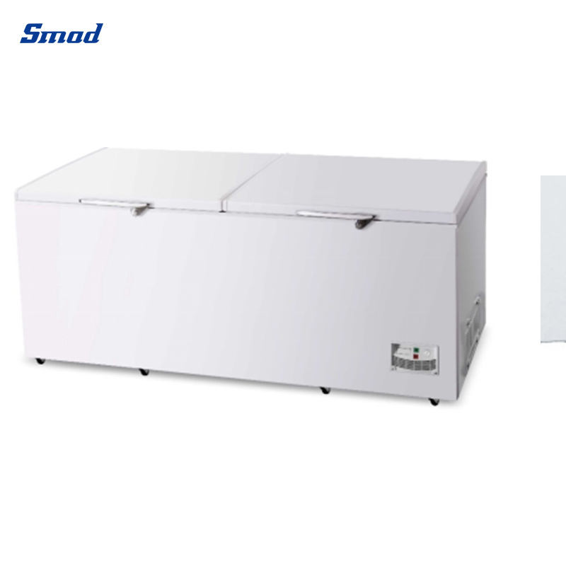 350L Wholesale Deep Chest Loading Single Door Supermarket Freezer