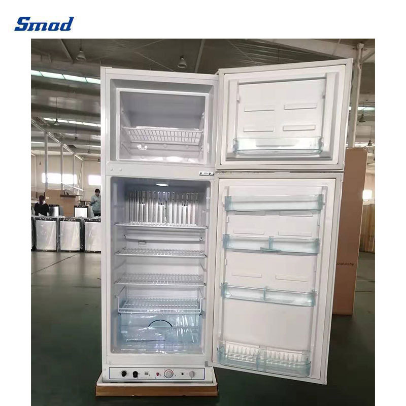 185-275L Gas Kerosene Double Door Freezer And Fridge Refrigerator