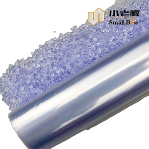 Rigid Crystal pvc pellets Pvc compound plastic raw materials for shrink film Clear granulated pvc price