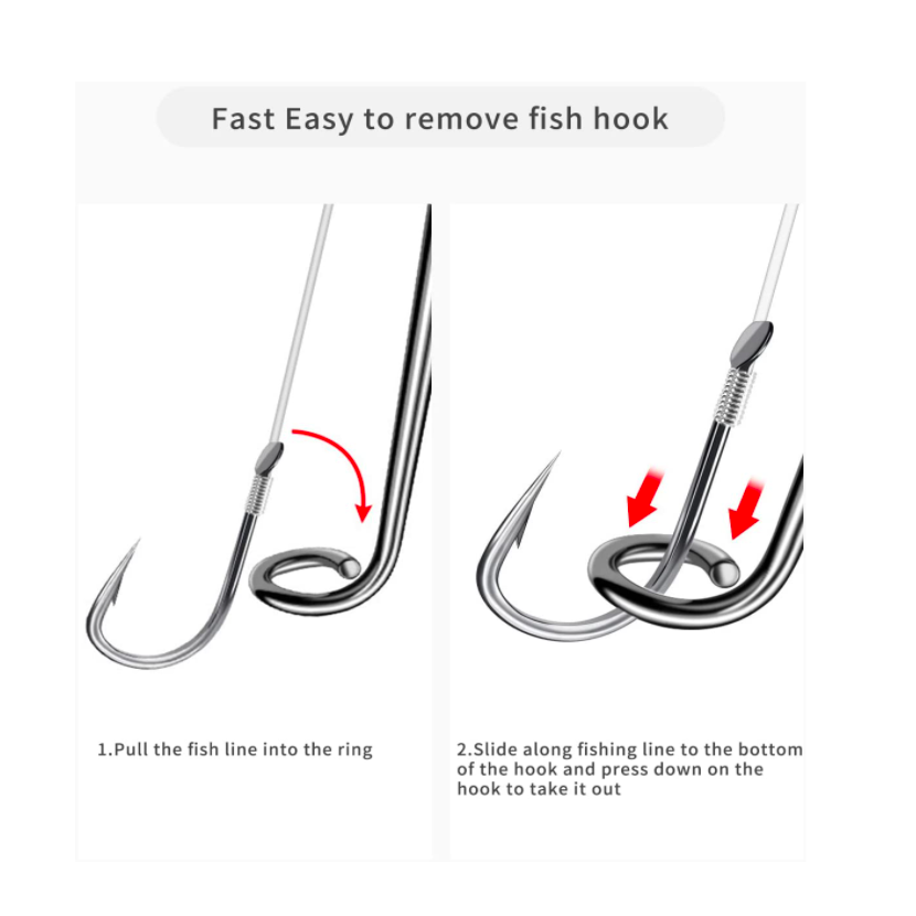 Fish Hook Remover Security Fishing Hook Quick Removal Device Easy Fish Hook Remover Tool