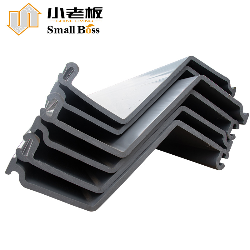 flood protection PVC vinyl sheet pile