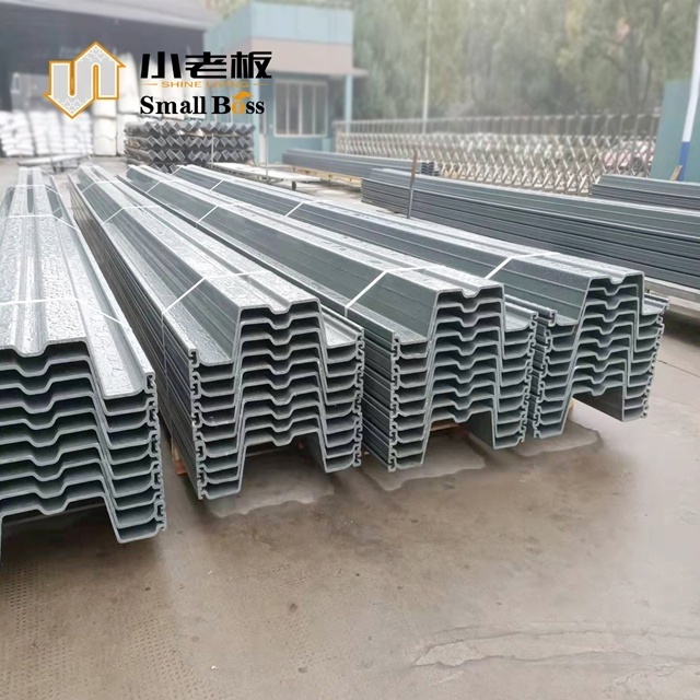 composite PVC sheet pile Vinyl seawall panel U sheet pile for riverbank erosion control Durable and Easy installation