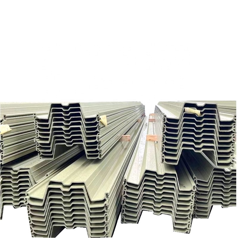 Plastic sheet pile U type Seawall retaining wall PVC sheet pile Vinyl sheet piling for water control solution