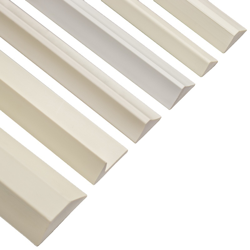 Best price China pvc formwork fillet foam vinyl triangle  joint false edge profile plastic strip chamfer for concrete wall