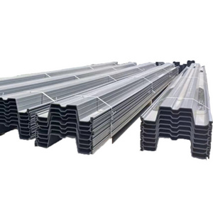 U Type PVC sheet piling Vinyl sheet pile Vinyl seawall for water control Factory direct sale