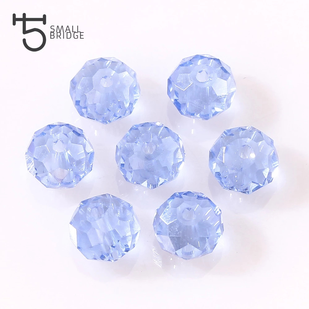 Wholesale Jewelry Making Diy All Colors 4mm 6mm Crystal Glass Beads AB Color Spacer Faceted Glass Beads For Jewelry Making