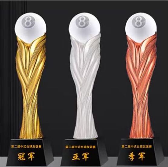 Sports crystal trophies and awards customized football, basketball any ball personal logo engraving