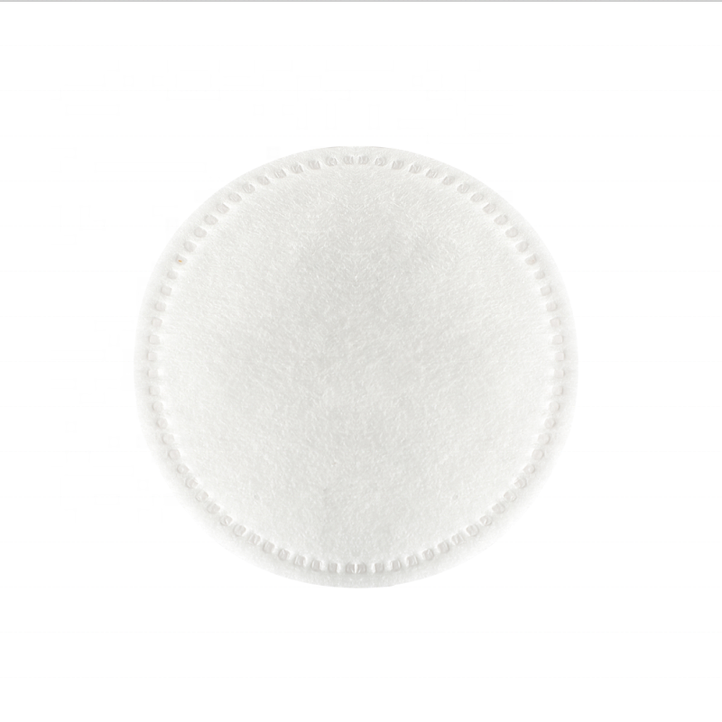 Wholesale Organic Cotton Pad Round Toner Holder Disposable Makeup Remover Cosmetic Facial Cotton Pads