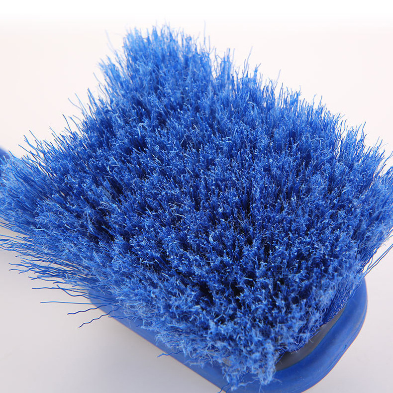 Car Wheel Brush Chemical Resistant Tire Rim Brush Cleaner Bristles Car Washing Brush Multipurpose Use for Tire