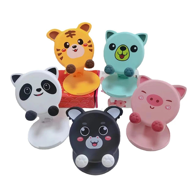 Cute Cartoon Holder Foldable Portable Cell Phone Stand Tablet Support Desktop Handset Mounting for Mobile Phone for iPad iphone