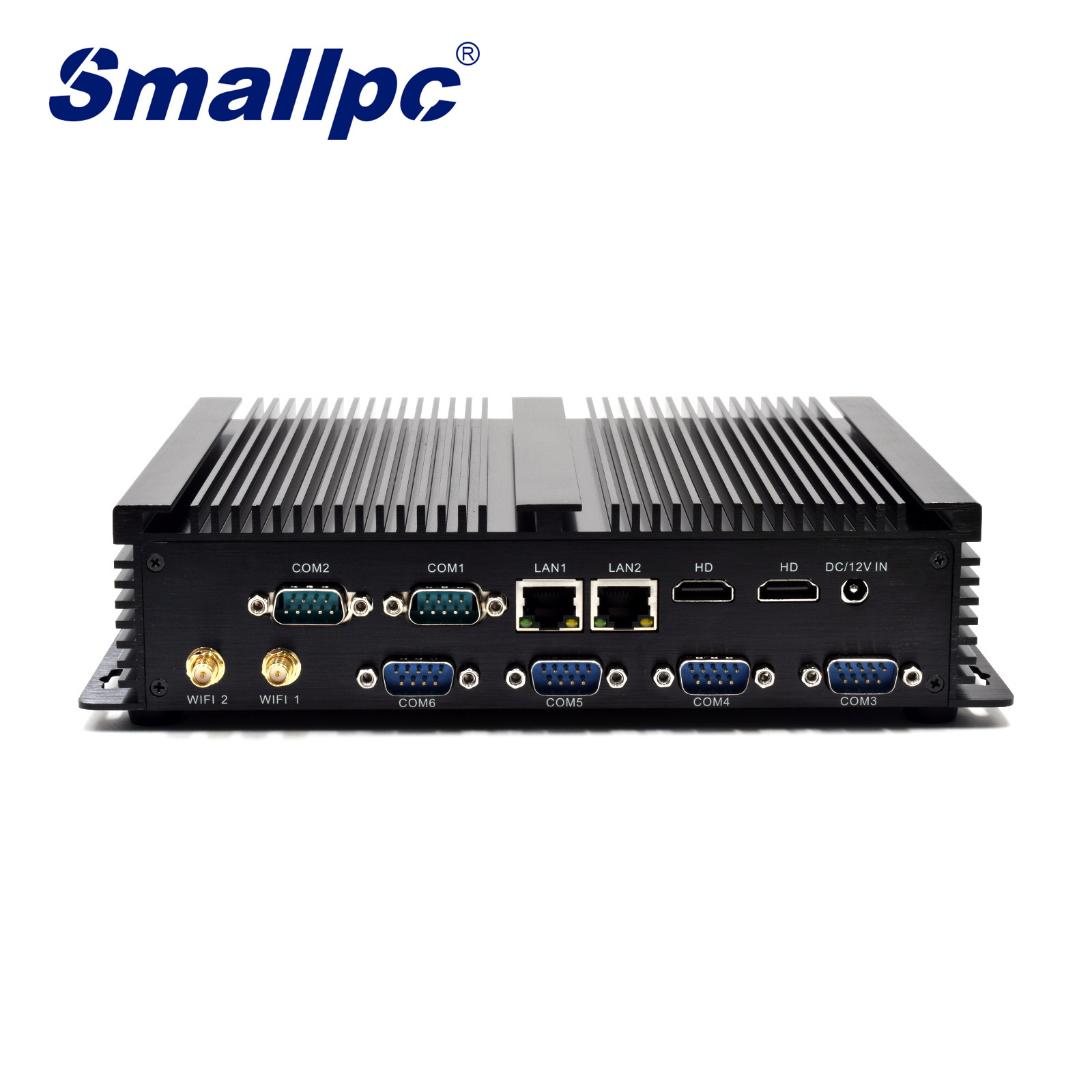 Smallpc Factory Price Core I3 DDR3L Dual Lan 8USB 6Com 4K Display Low Power Fanless Mini Computer