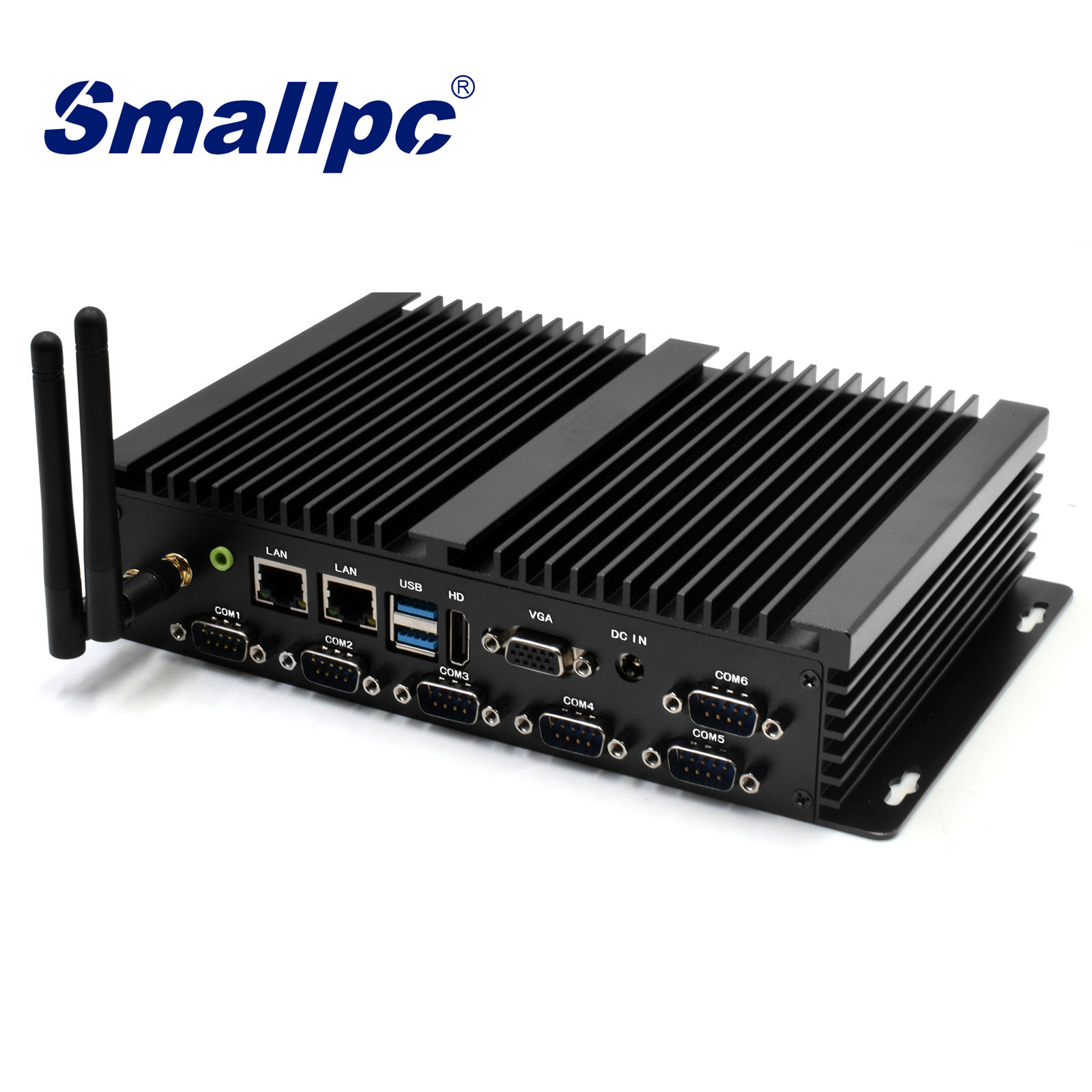 MSATA 4 USB Barebone Mini Computer Dual Lan Mini Industrial Mini PC Smallpc Low Power Core I5-4200u DDR3 32GB 512GB for Business