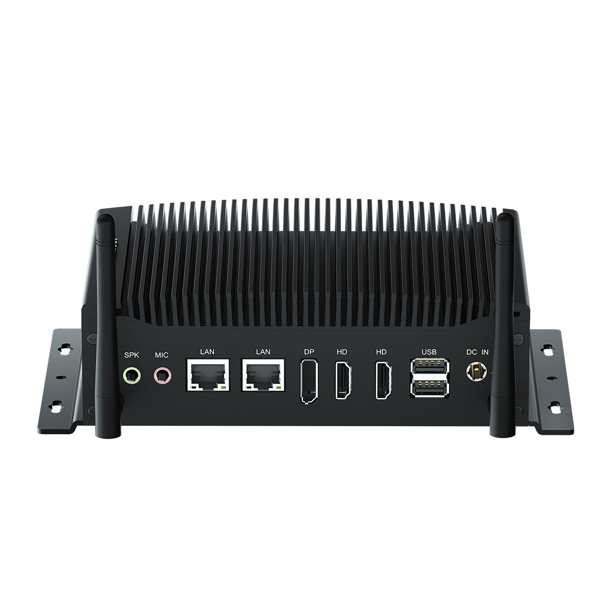 HYSTOU Core i3 i5 i7 GPIO Low Power 3 Display 64GB RAM Fanless PC Mini Industrial Computer