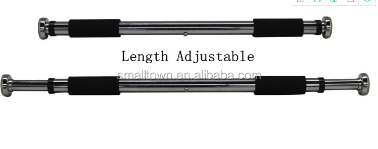 Adjustable door bar home pull up bar