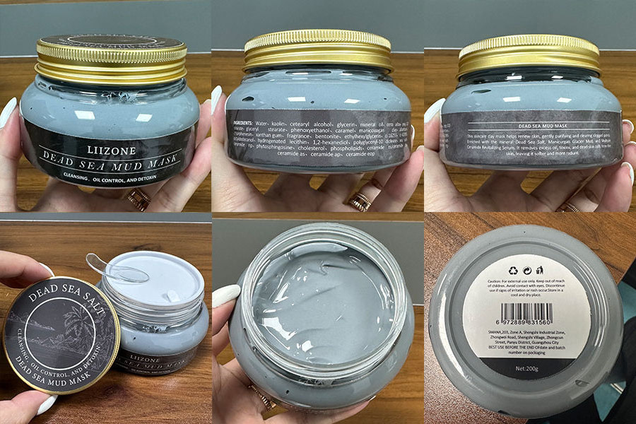 Hot selling Dead Sea Mud Mask Private Label Night Mud Pore Refining Facial Hydrating Clay Mask