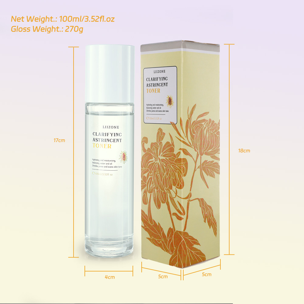 Toner Hydrating Moisturizing Natural Flower Extract Soothing Calming Mineral Hyaluronic Acid Panthenol Refreshing Toner