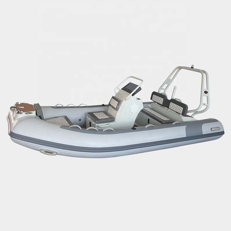 Deluxe 13ft Deep V Hull Hypalon/PVC/Orca Sport Aluminum Rhib 390 Inflatable Boats