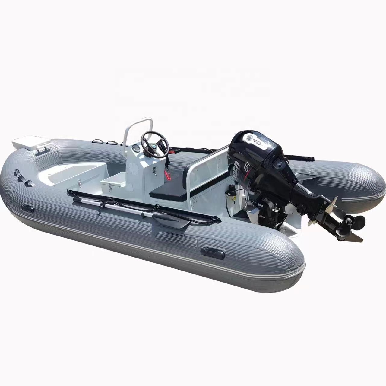 1.2mm pvc 14 ft semi rigid aluminium hull rigid inflatable rib 450 boat accept customized design