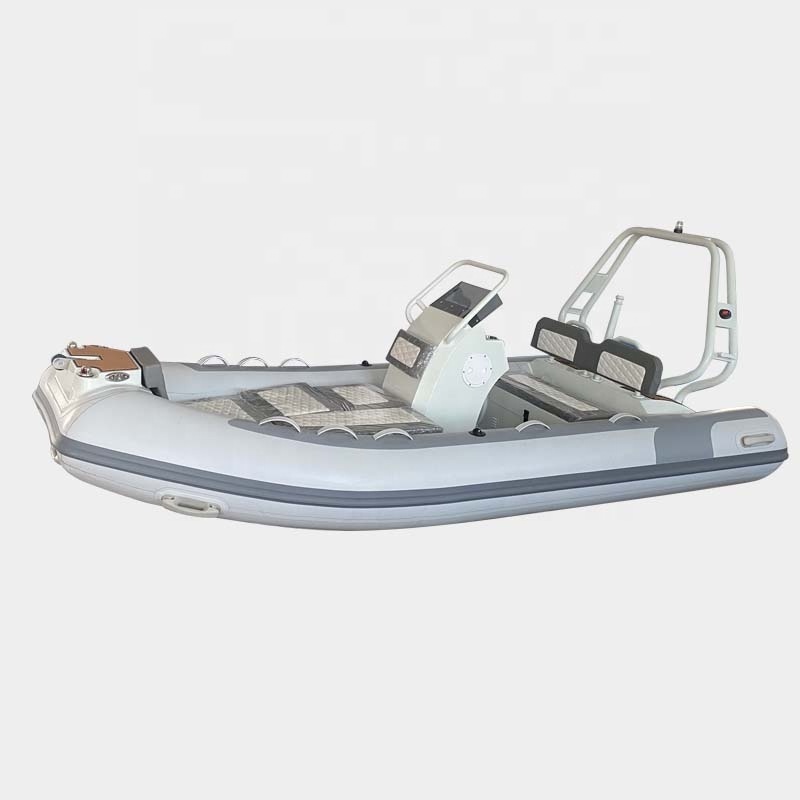 Deluxe 13ft Deep V Hull Hypalon/PVC/Orca Sport Aluminum Rhib 390 Inflatable Boats