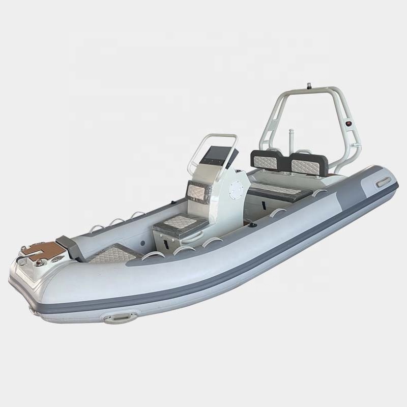 Best Selling CE 6 capacity high speed rib 360 390 orca hypalon deep-v aluminum rigid hull inflatable rib boat for sale