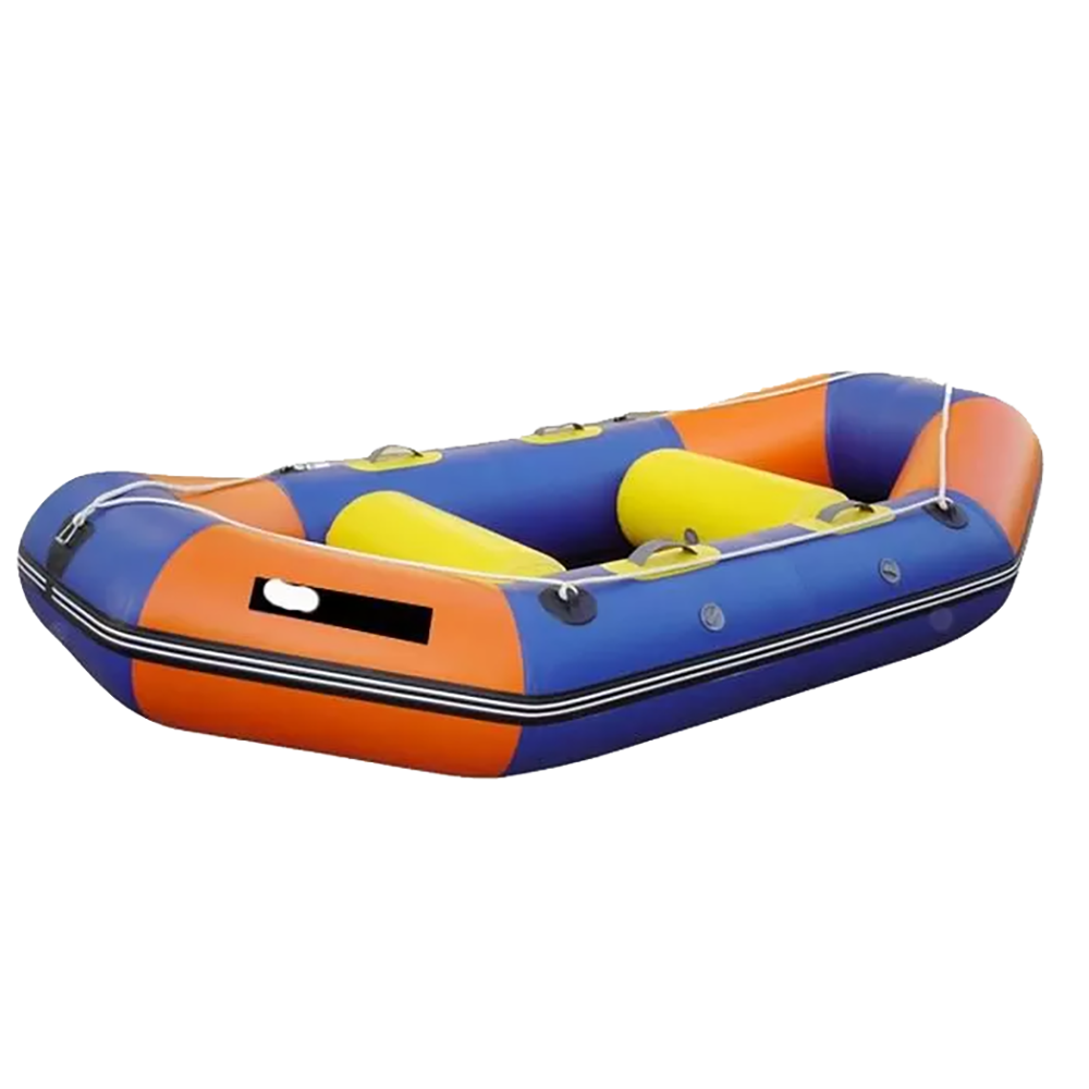 Durable 5.5m Inflatable Rafting Boat Dinghy For Fishing With Inflatable Floor