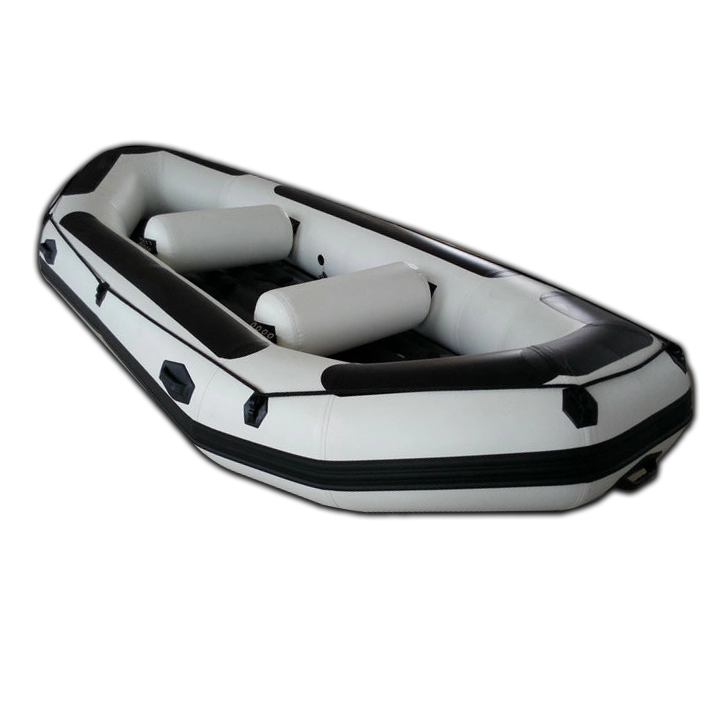 Durable 5.5m Inflatable Rafting Boat Dinghy For Fishing With Inflatable Floor