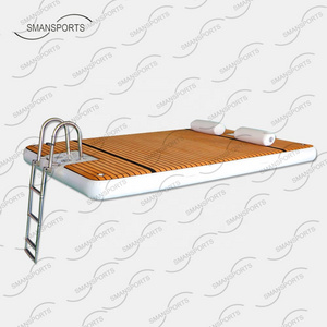 Leisure Land 322 water mat leisure lift jet ski dock for lake with ladder