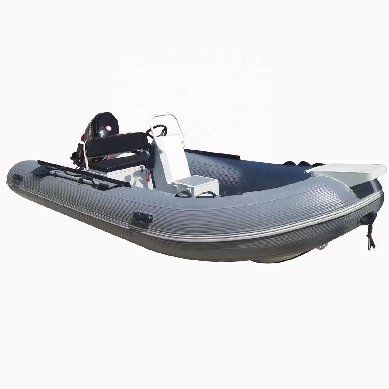 1.2mm pvc 14 ft semi rigid aluminium hull rigid inflatable rib 450 boat accept customized design