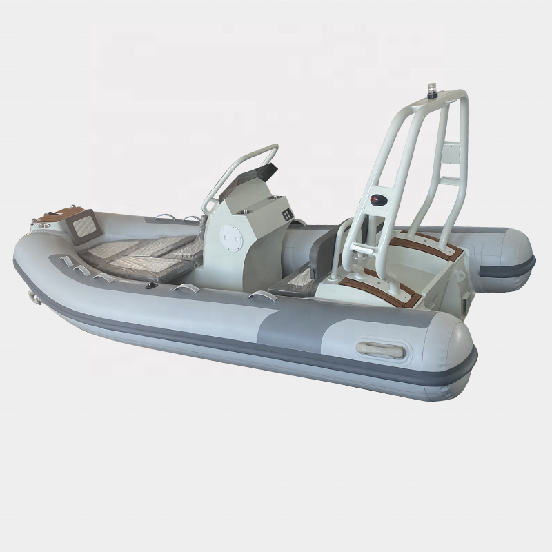 Deluxe 13ft Deep V Hull Hypalon/PVC/Orca Sport Aluminum Rhib 390 Inflatable Boats