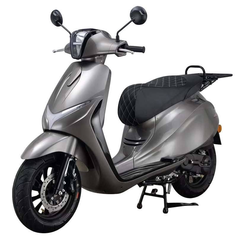 Wholesaler 50cc Euro 5 Certificate 25 45km/h Petrol Motorcycle Moped Fuel Motorbike Gas Scooters