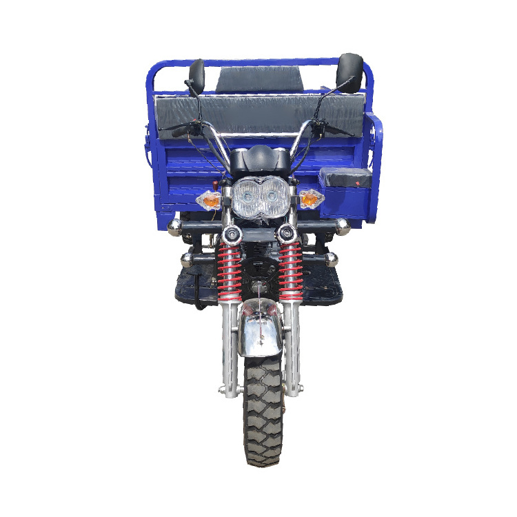 Diesel Tricycle Semi-enclosed Agricultural Tricycle Dump Truck For Site Use Sale Adult Moto Tricycle