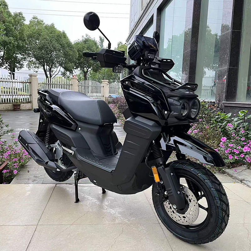 150cc powerful motorcycles 4 stroke CDI hydraulic suspension Disk/Drum brake legal road gas scooter