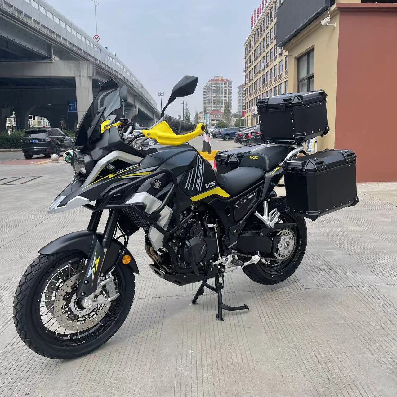 Wholesale price MOXIAO500X gas scooter 500cc Water cooling  double cylinder high speed Hydraulic damping system