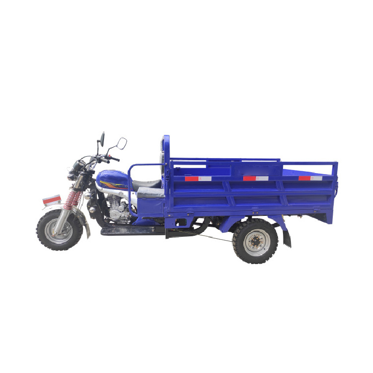 Diesel Tricycle Semi-enclosed Agricultural Tricycle Dump Truck For Site Use Sale Adult Moto Tricycle