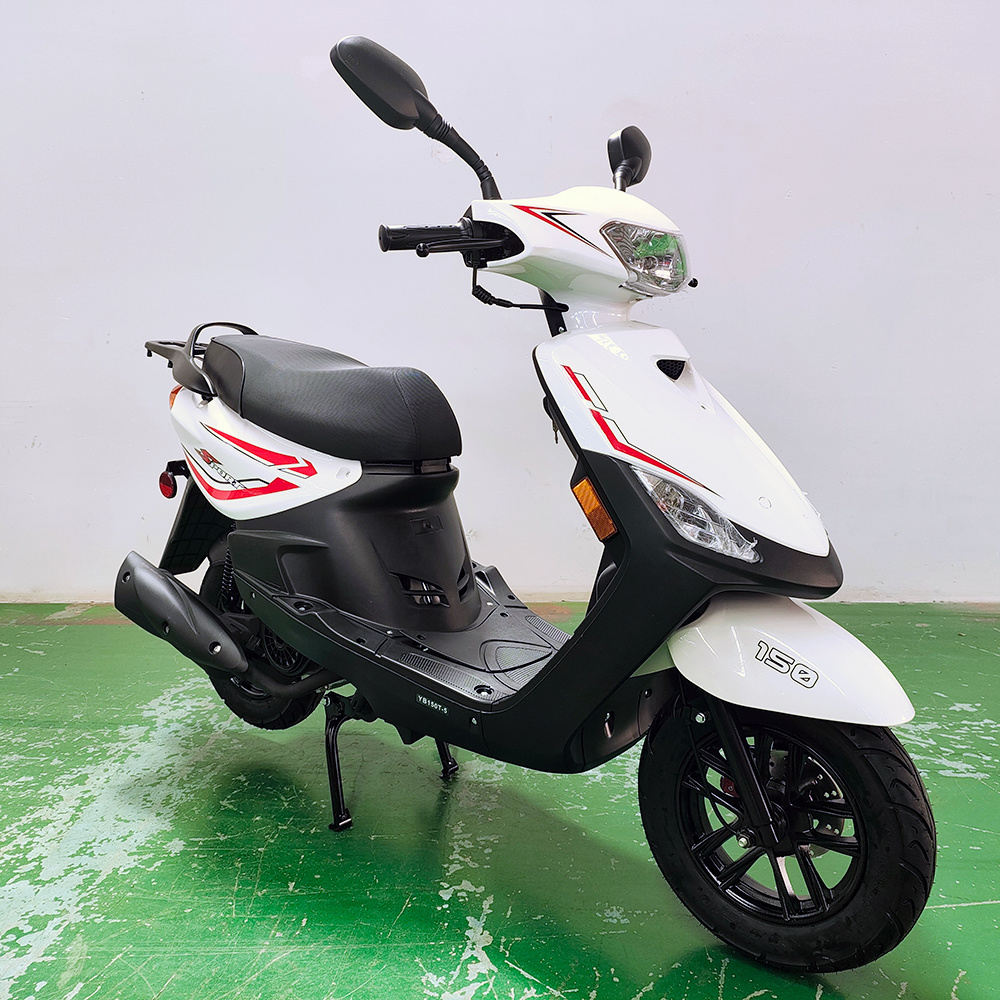 EEC EPA approved  gy6 50CC 100CC high power moped gasoline motorcycle 150cc scooters with pedals assist for sale